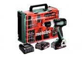 Metabo SB 18 L Set Perceuse a percussion sans fil (18V 2x2Ah )614053710